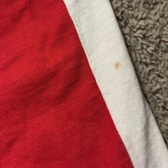 Champion Black and Red V-Neck Tee - Picture 14 of 16